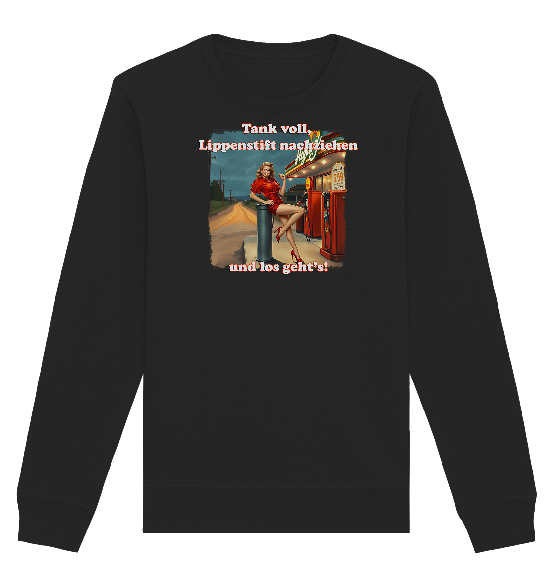 Pinup 7 - Organic Basic Unisex Sweatshirt