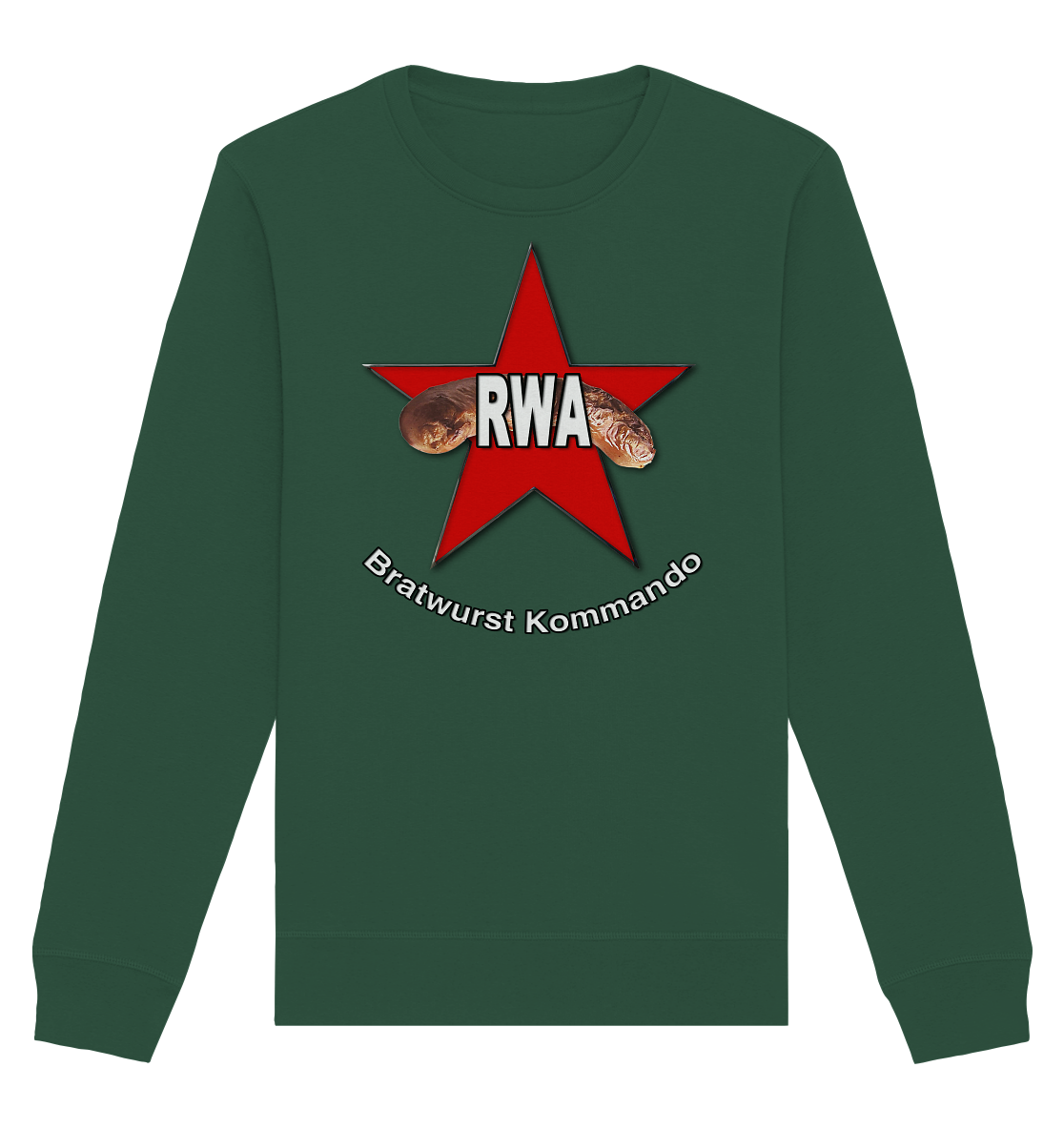 Rote Wurst Armee - Bratwurst Kommando - Organic Basic Unisex Sweatshirt