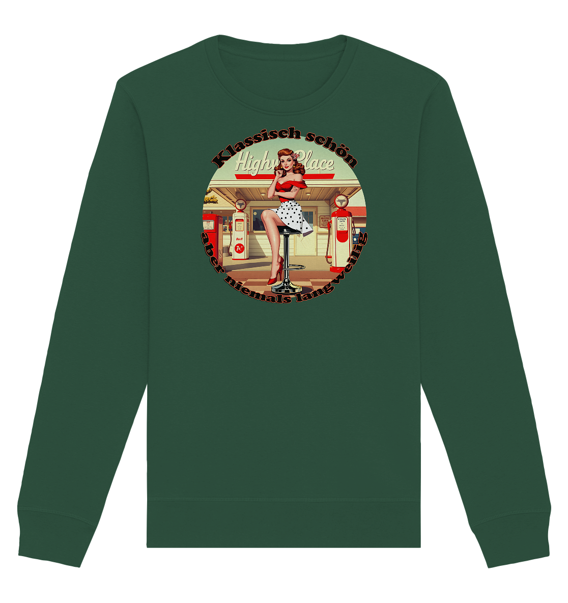 Pinup 9 - Organic Basic Unisex Sweatshirt