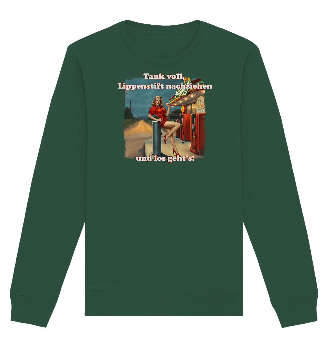 Pinup 7 - Organic Basic Unisex Sweatshirt