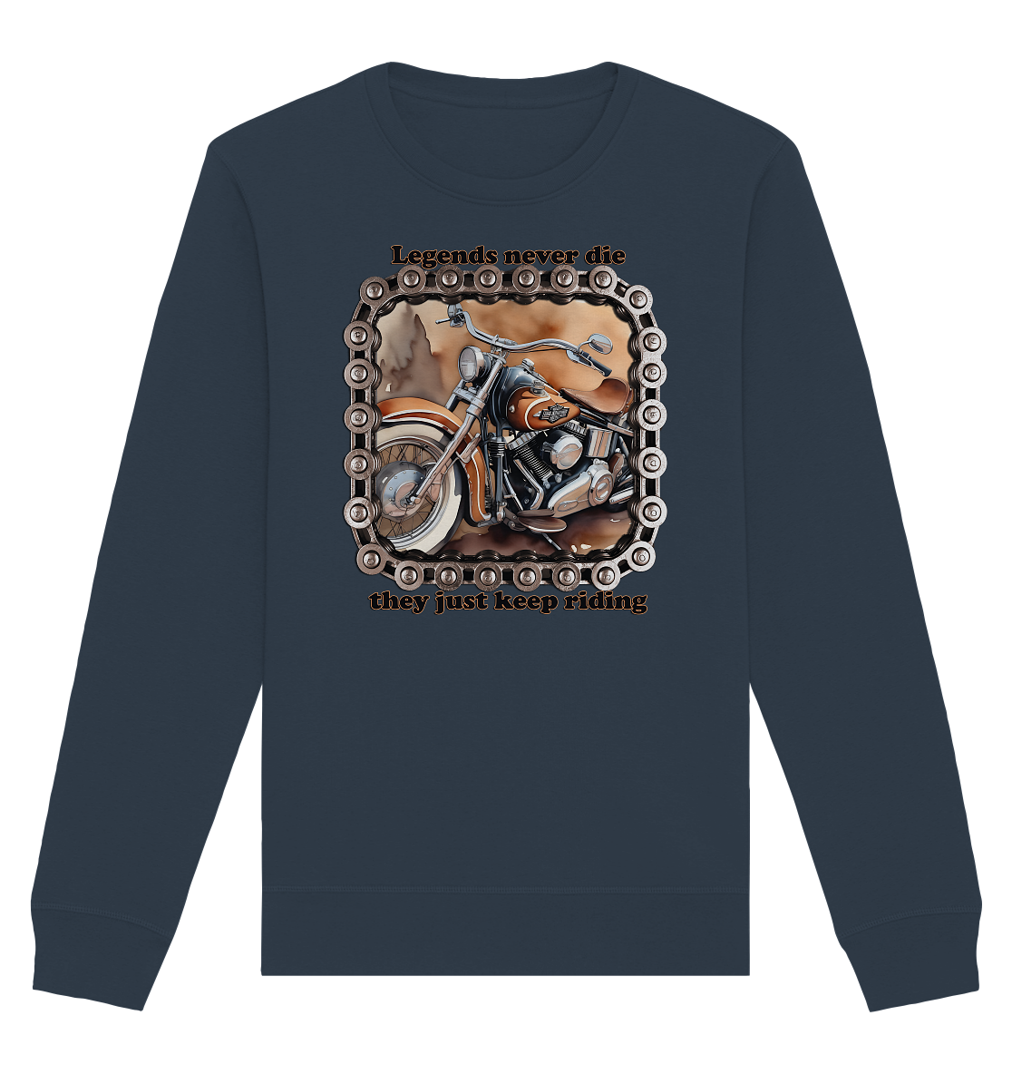 Bike6 - Organic Basic Unisex Sweatshirt