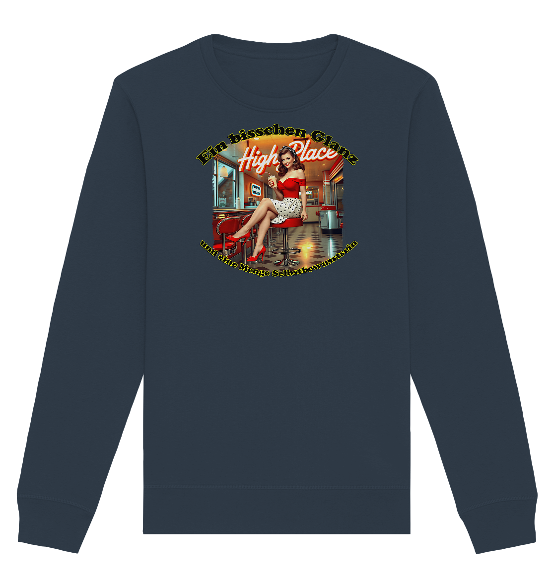 Pinup 5 - Organic Basic Unisex Sweatshirt