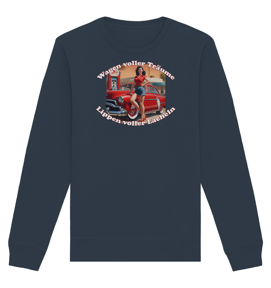 Pinup 6 - Organic Basic Unisex Sweatshirt