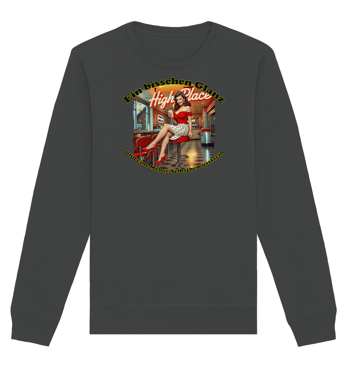 Pinup 5 - Organic Basic Unisex Sweatshirt