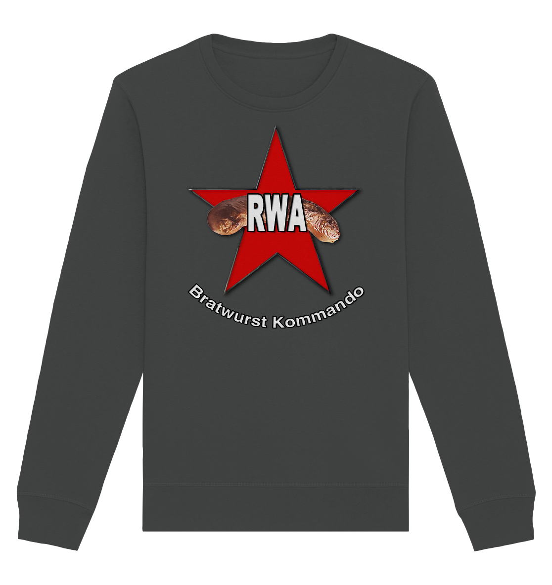 Rote Wurst Armee - Bratwurst Kommando - Organic Basic Unisex Sweatshirt