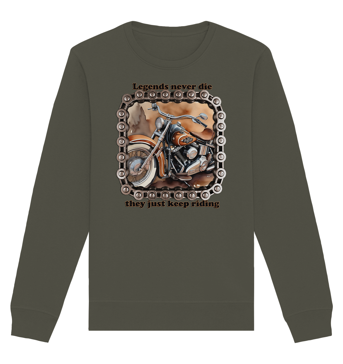 Bike6 - Organic Basic Unisex Sweatshirt