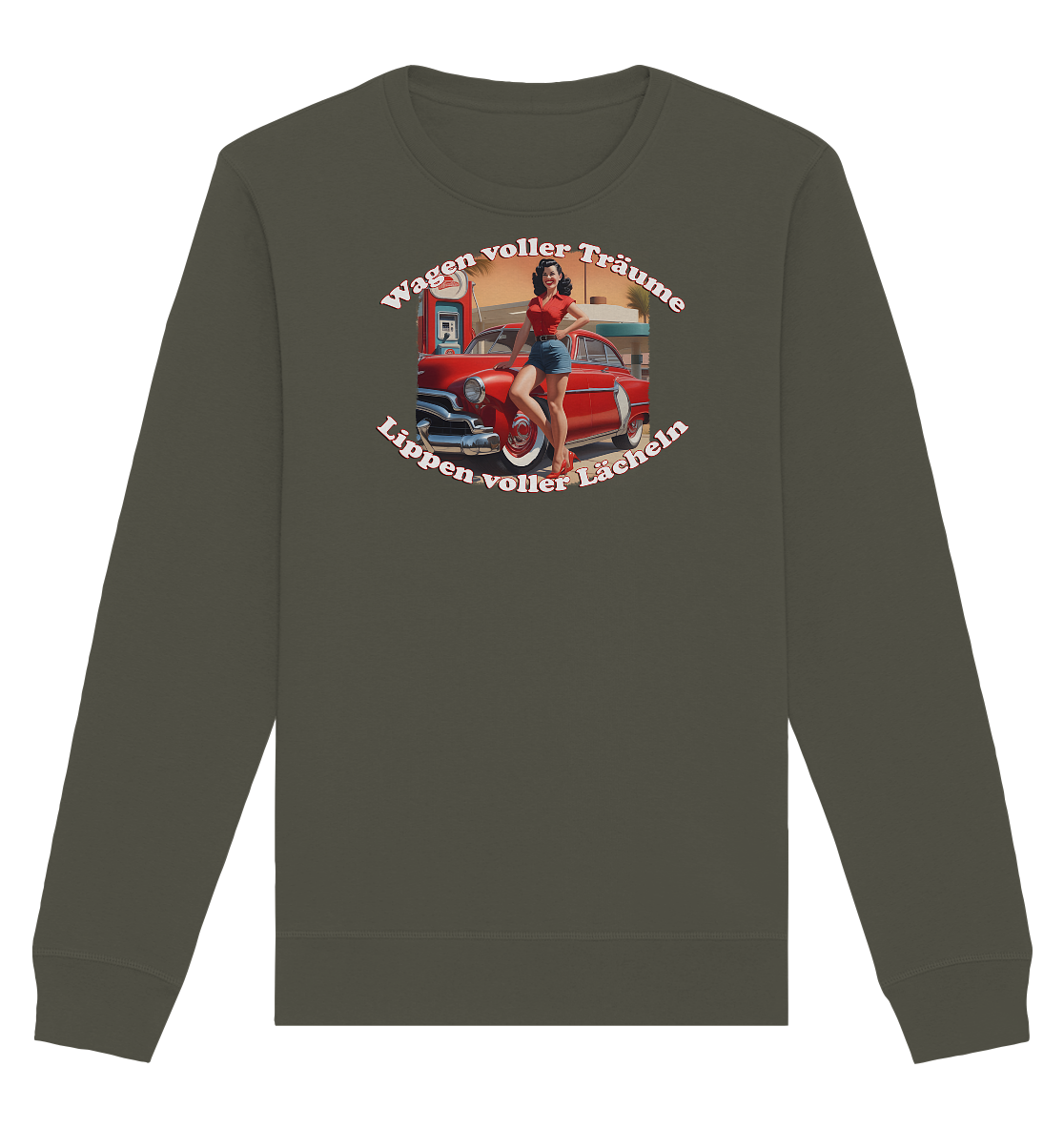 Pinup 6 - Organic Basic Unisex Sweatshirt