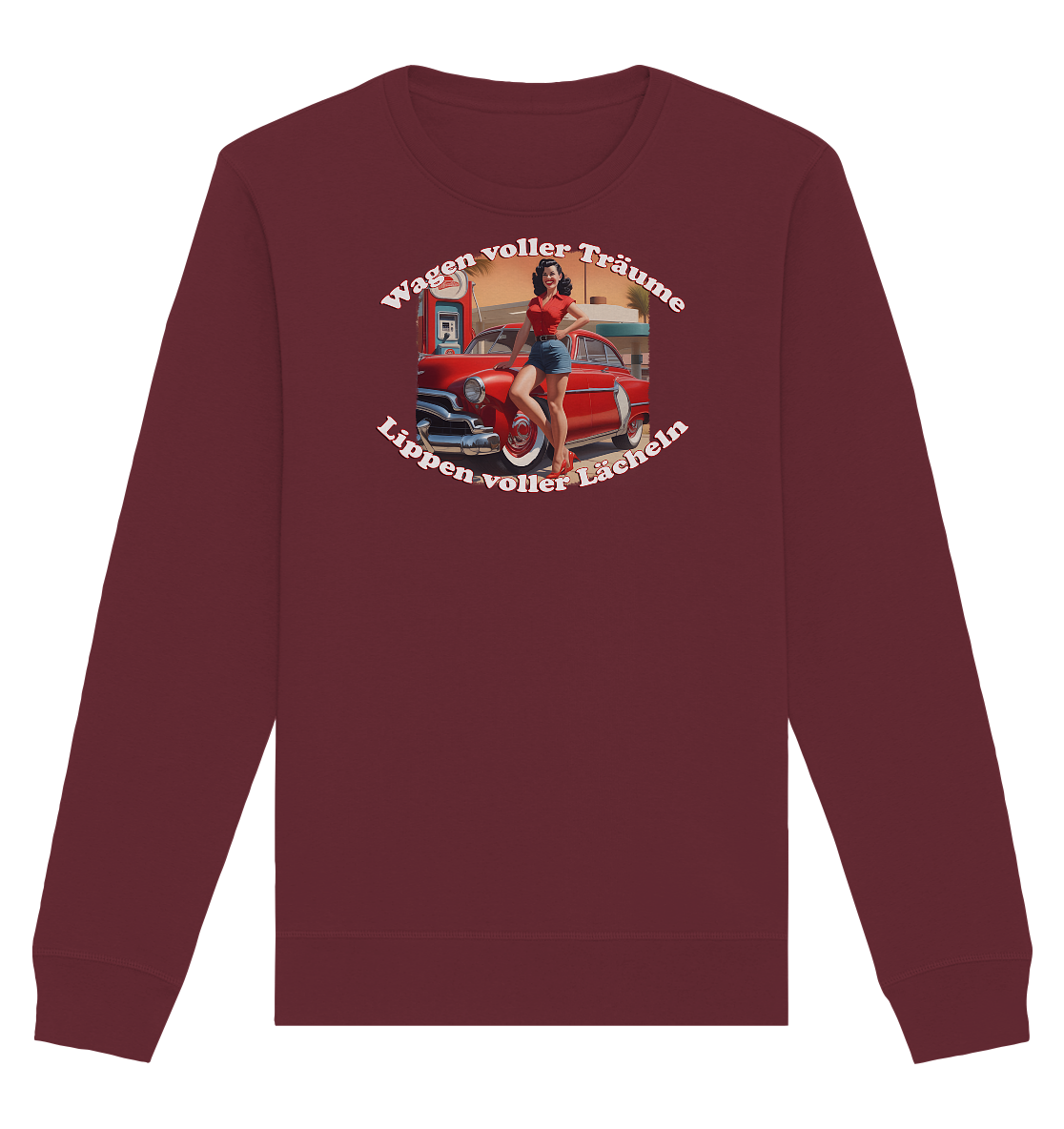 Pinup 6 - Organic Basic Unisex Sweatshirt