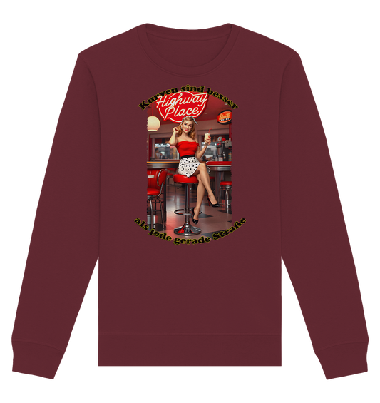 Pinup 3 - Organic Basic Unisex Sweatshirt