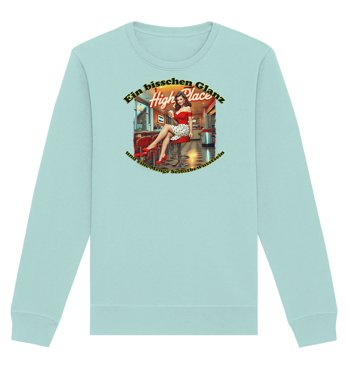 Pinup 5 - Organic Basic Unisex Sweatshirt