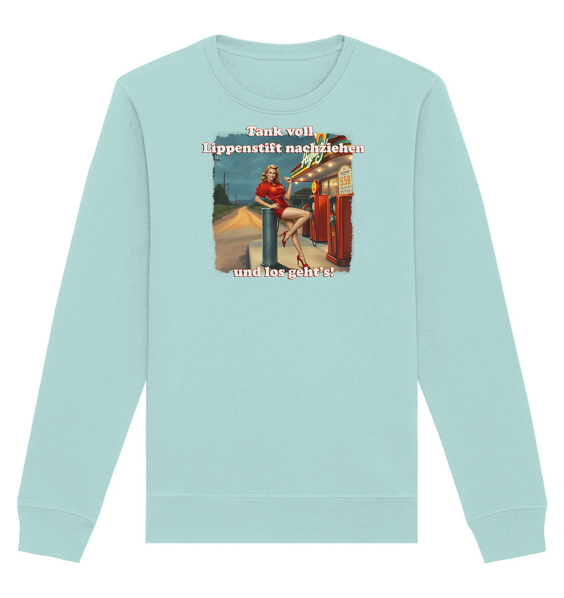 Pinup 7 - Organic Basic Unisex Sweatshirt