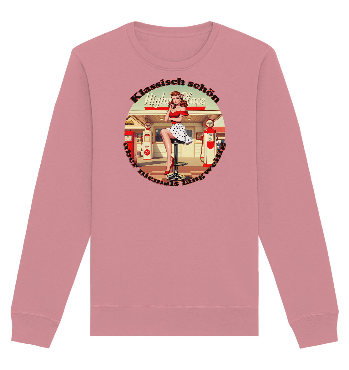 Pinup 9 - Organic Basic Unisex Sweatshirt