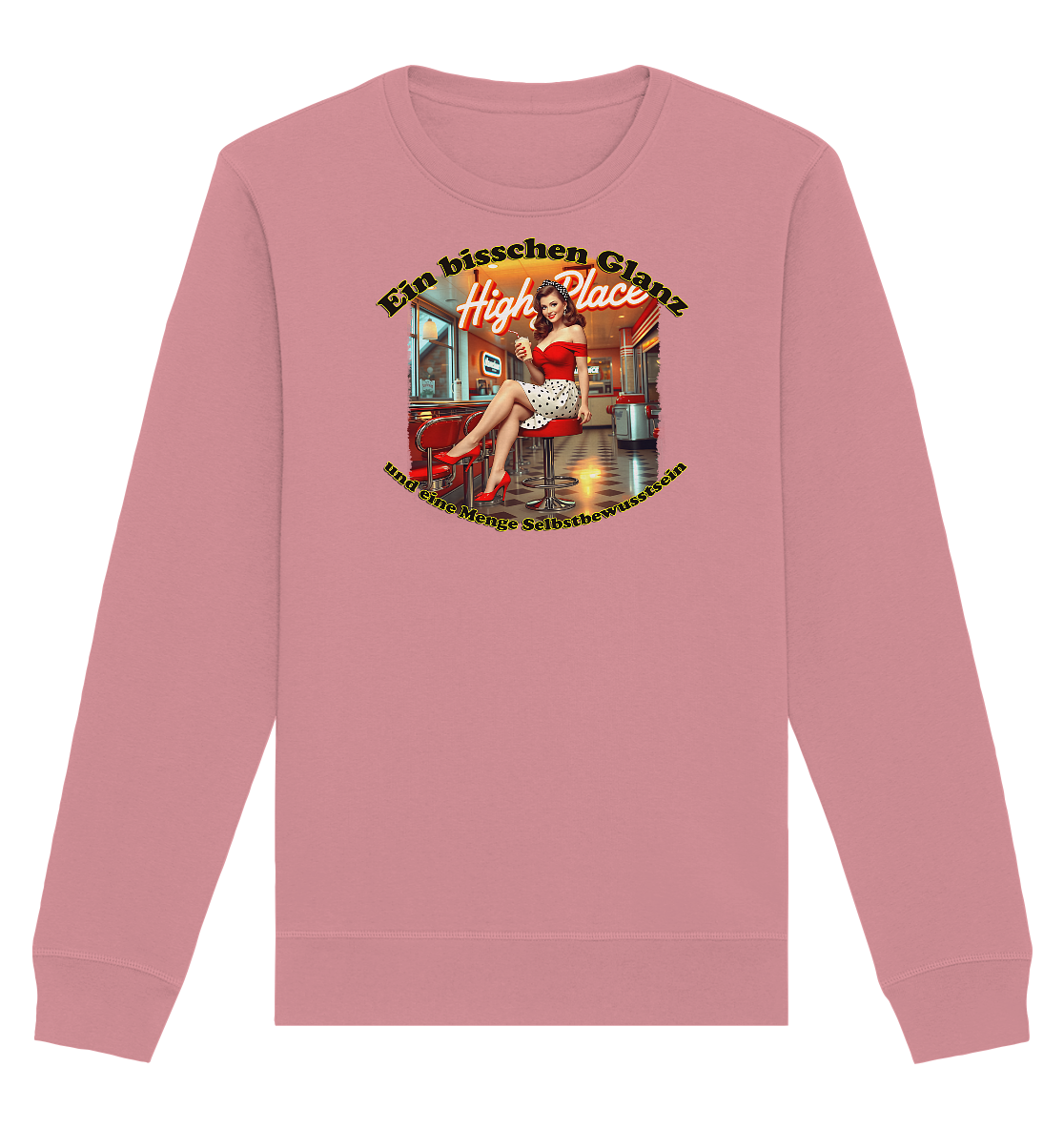 Pinup 5 - Organic Basic Unisex Sweatshirt