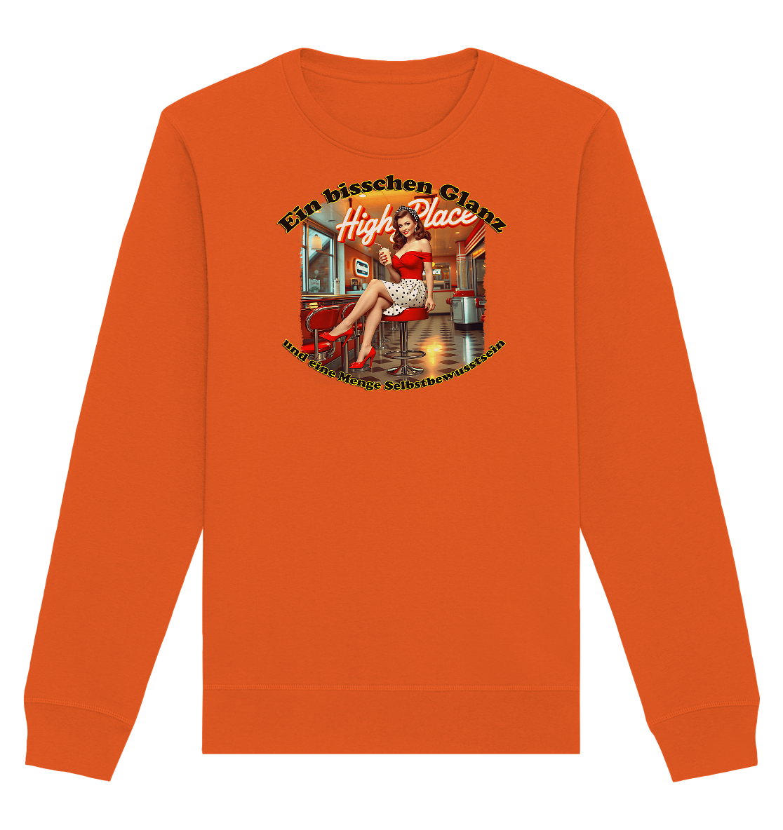 Pinup 5 - Organic Basic Unisex Sweatshirt