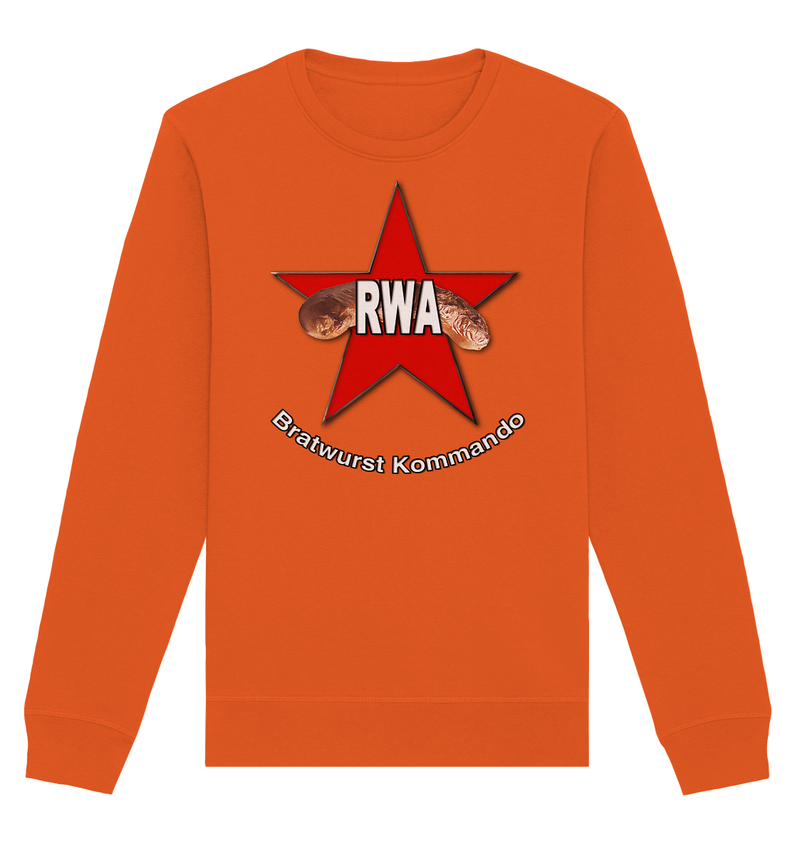 Rote Wurst Armee - Bratwurst Kommando - Organic Basic Unisex Sweatshirt