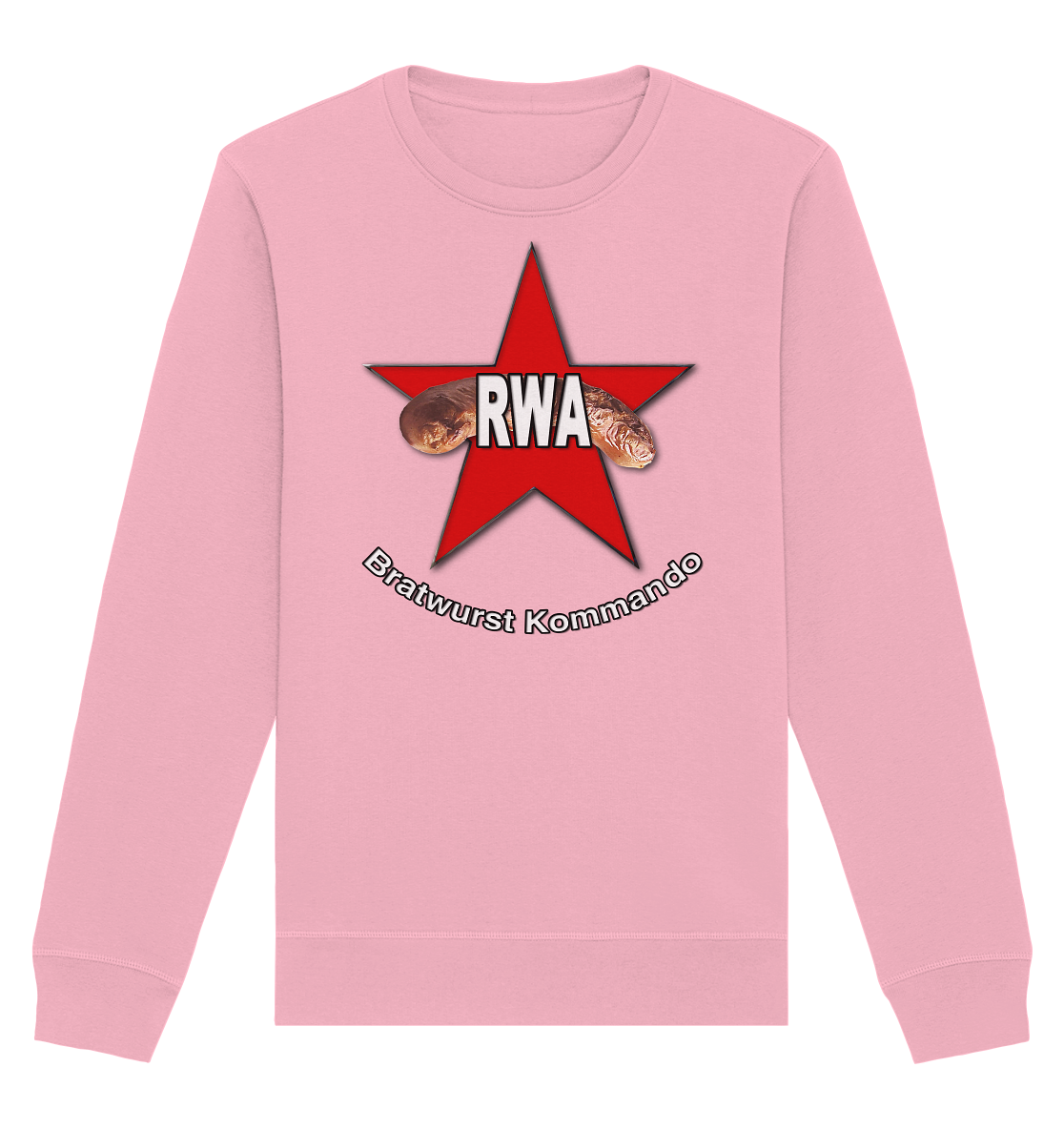 Rote Wurst Armee - Bratwurst Kommando - Organic Basic Unisex Sweatshirt