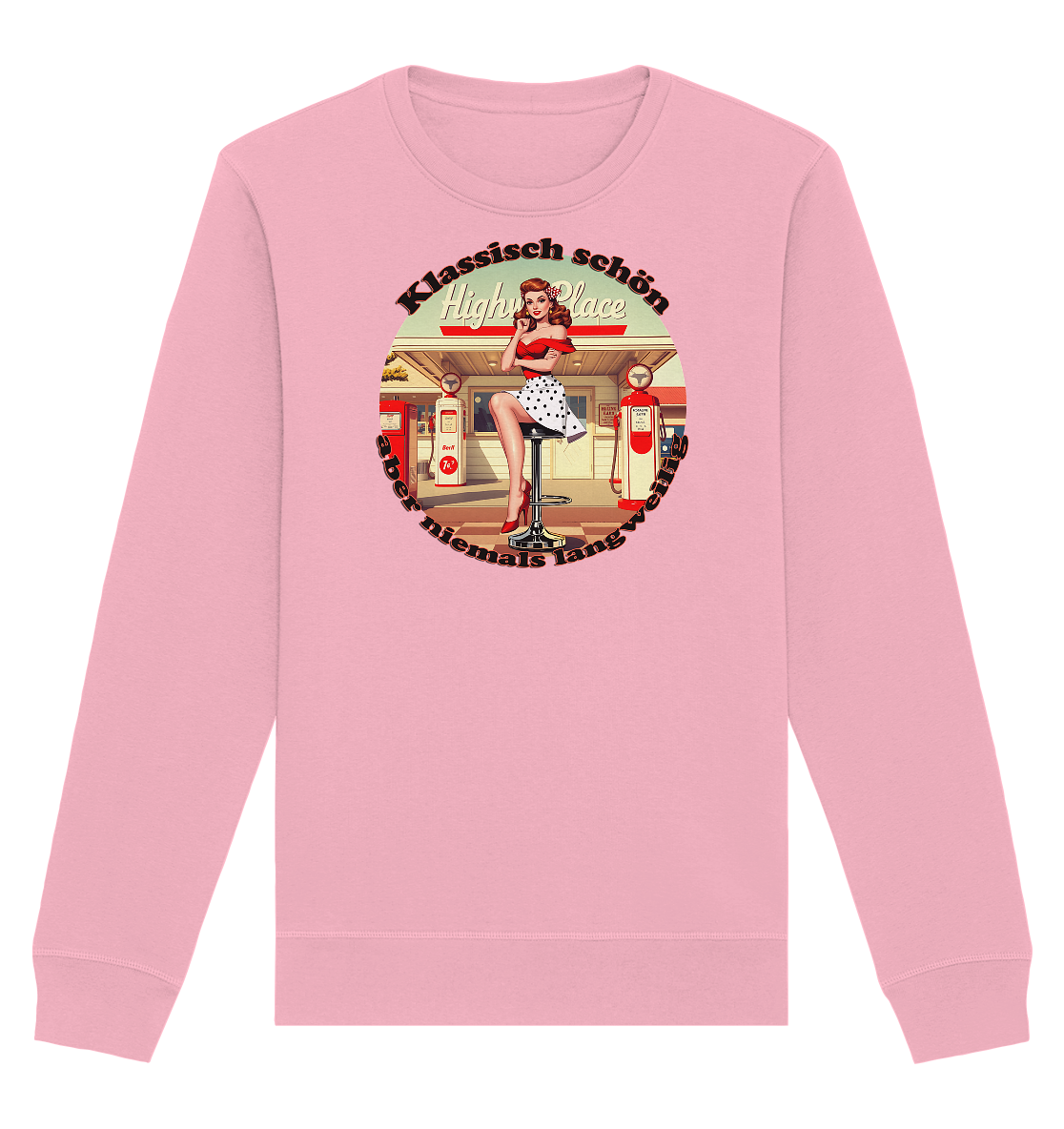 Pinup 9 - Organic Basic Unisex Sweatshirt