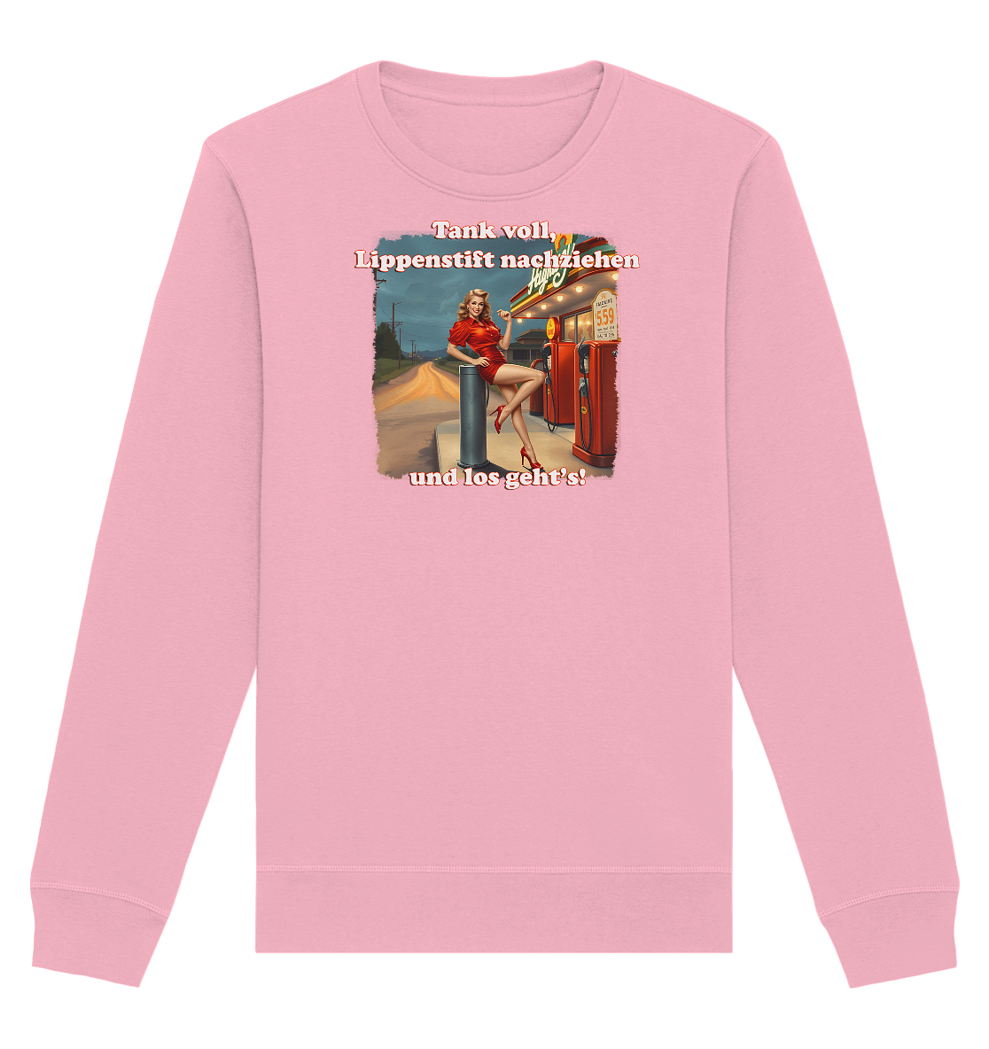 Pinup 7 - Organic Basic Unisex Sweatshirt