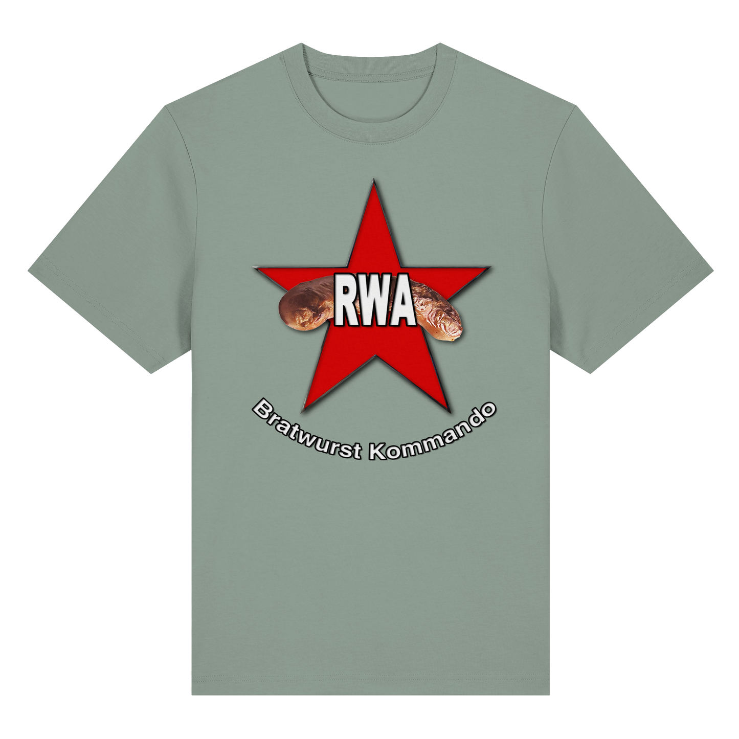 Rote Wurst Armee - Bratwurst Kommando - Organic Heavy T-Shirt