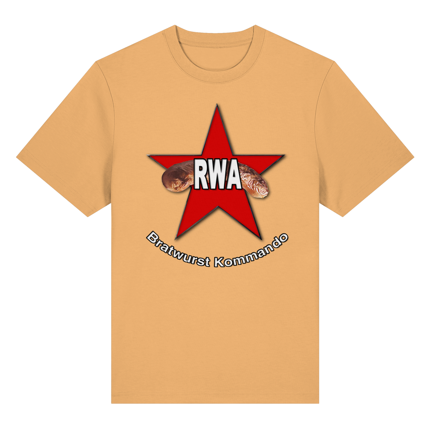 Rote Wurst Armee - Bratwurst Kommando - Organic Heavy T-Shirt