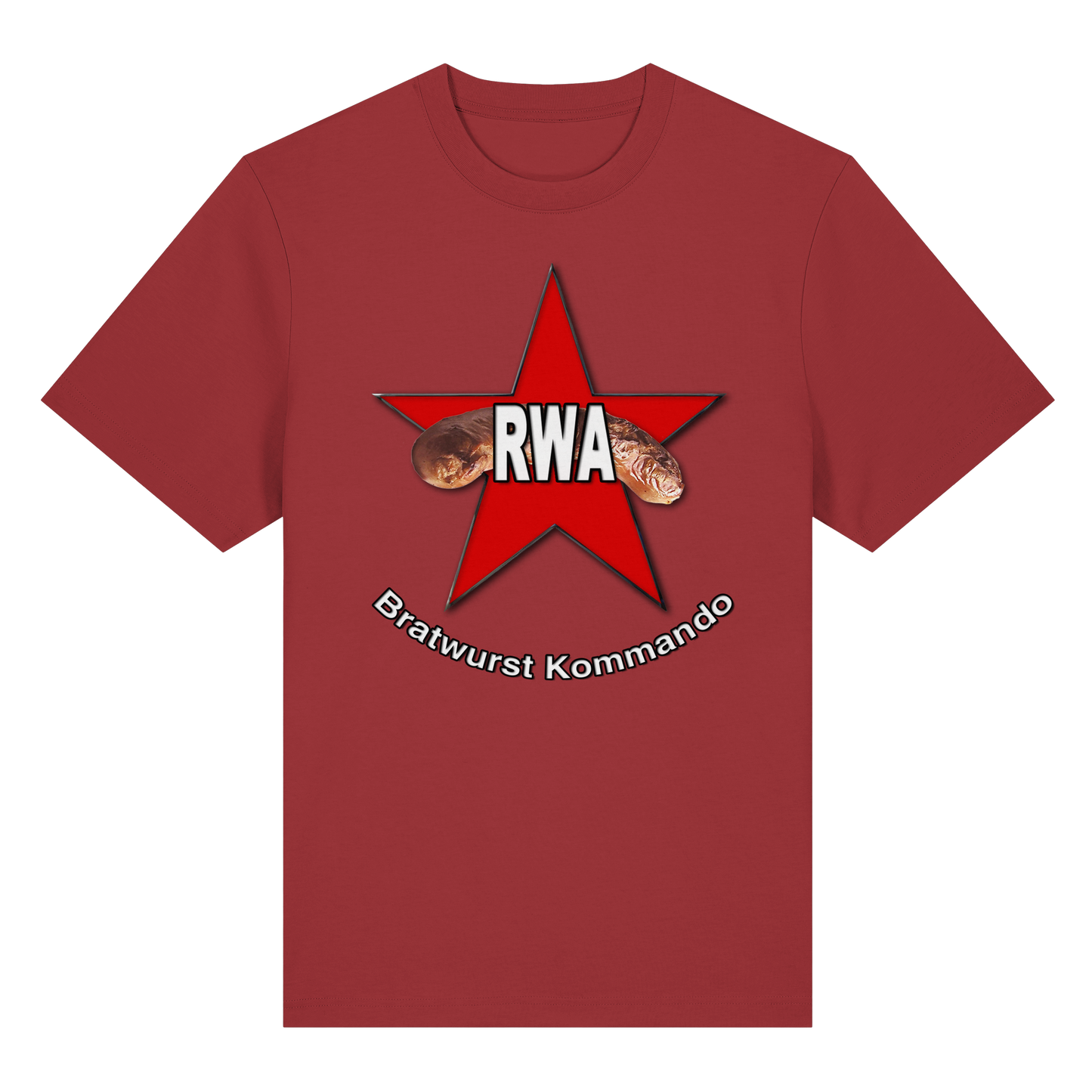 Rote Wurst Armee - Bratwurst Kommando - Organic Heavy T-Shirt