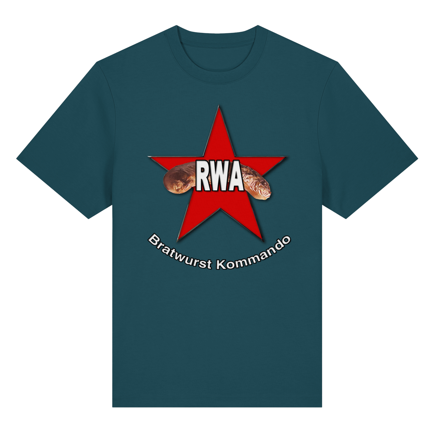 Rote Wurst Armee - Bratwurst Kommando - Organic Heavy T-Shirt