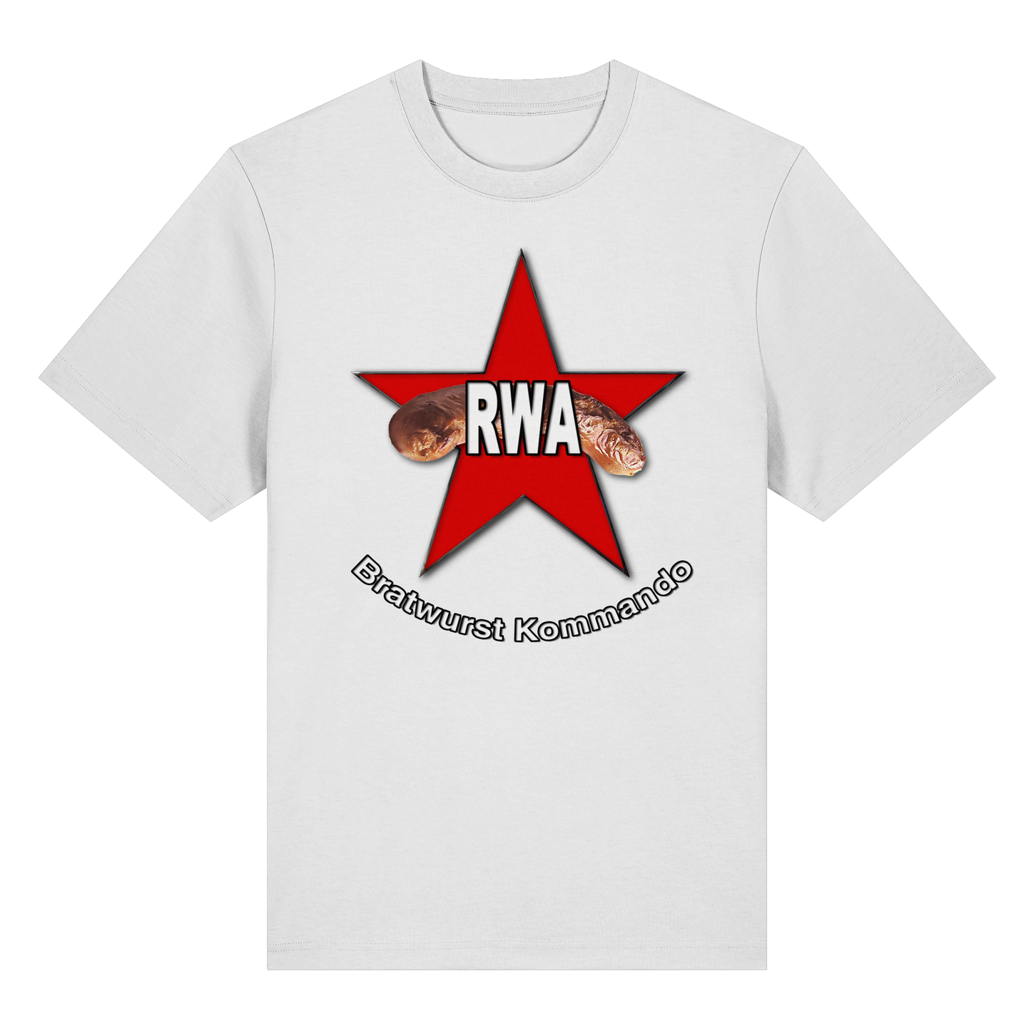 Rote Wurst Armee - Bratwurst Kommando - Organic Heavy T-Shirt