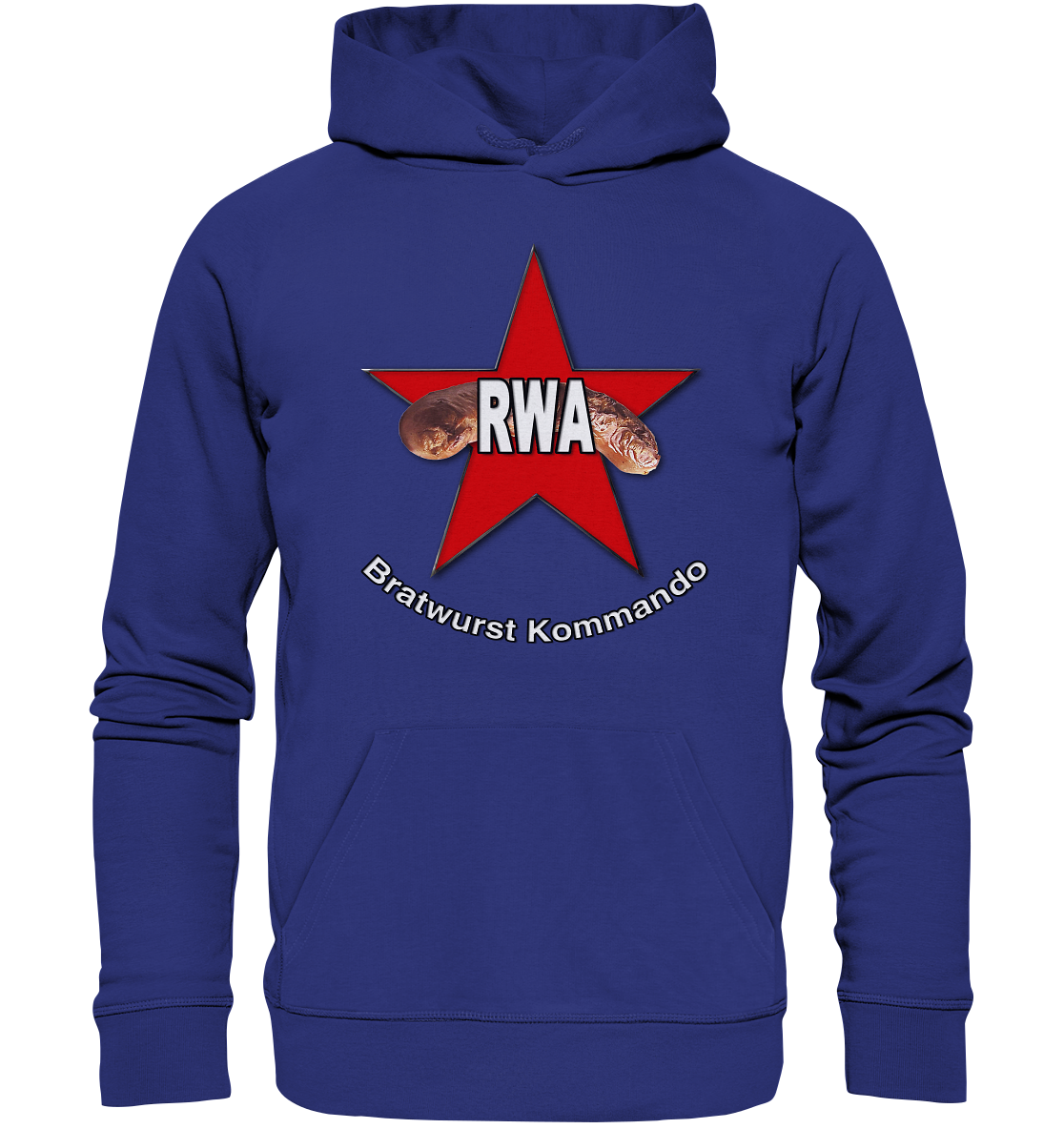 Rote Wurst Armee - Bratwurst Kommando - Organic Hoodie