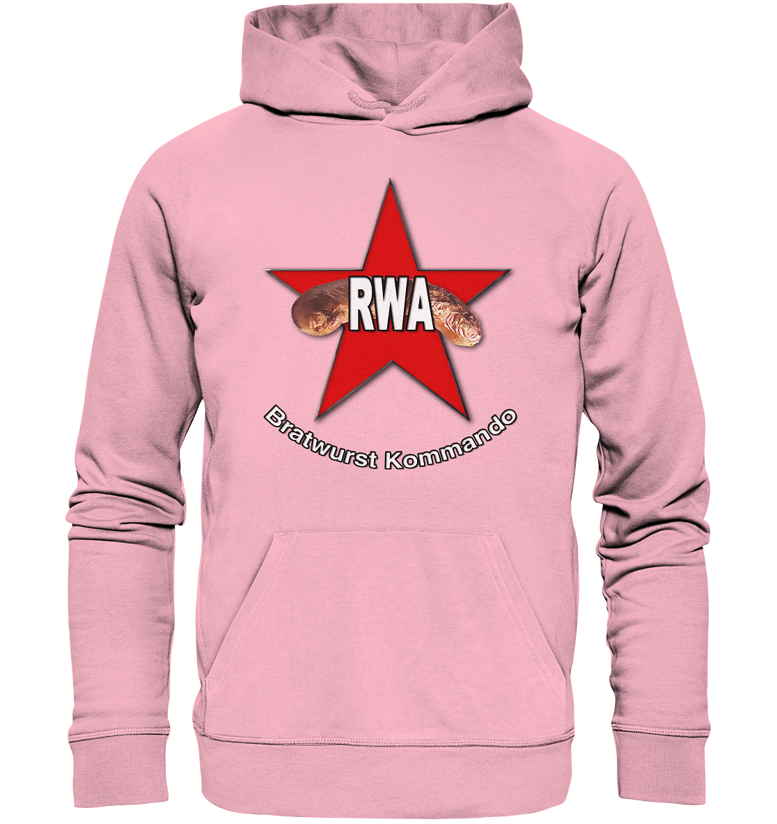 Rote Wurst Armee - Bratwurst Kommando - Organic Hoodie