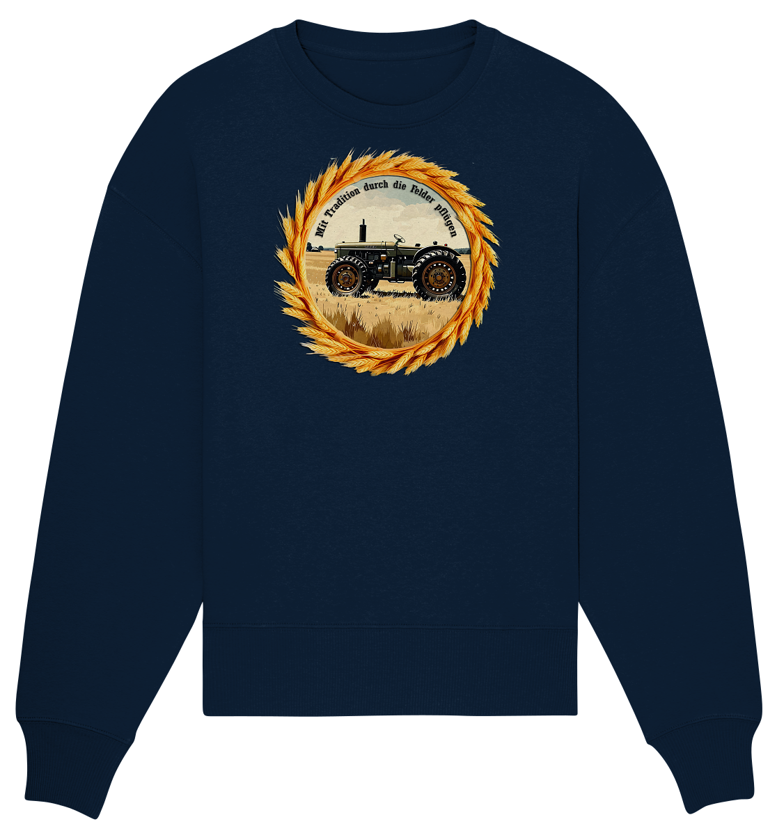 Traktor1 - Organic Oversize Sweatshirt