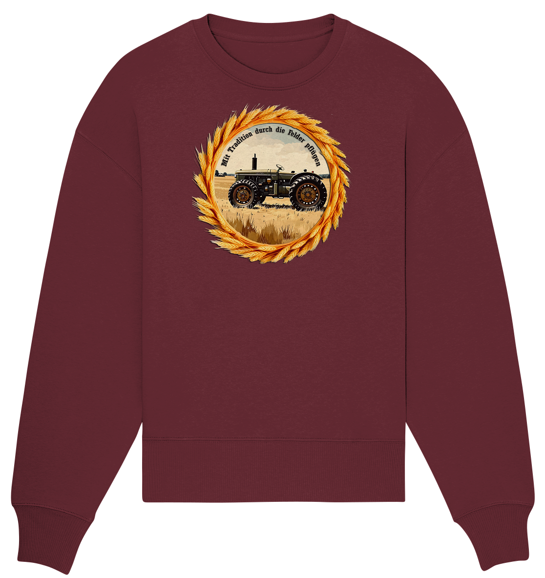 Traktor1 - Organic Oversize Sweatshirt