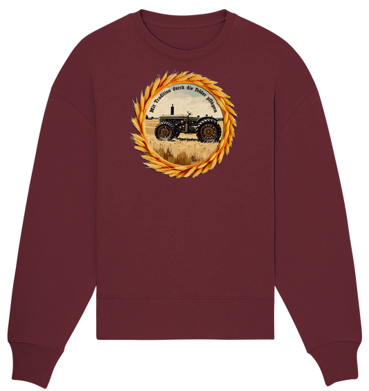 Traktor1 - Organic Oversize Sweatshirt