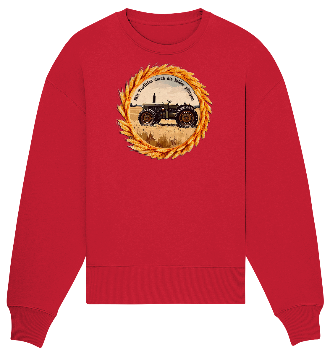 Traktor1 - Organic Oversize Sweatshirt