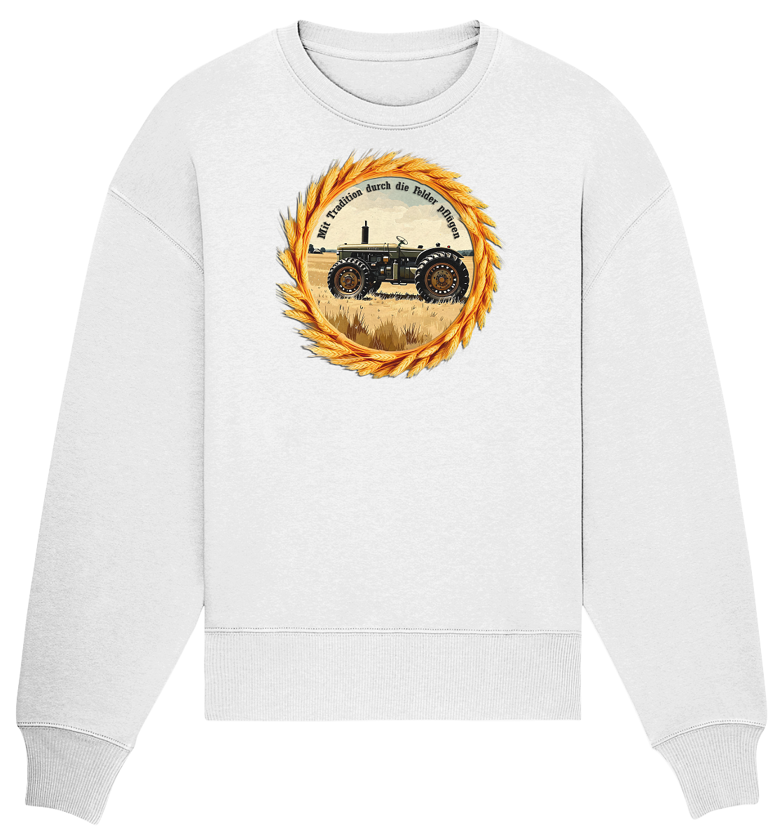 Traktor1 - Organic Oversize Sweatshirt