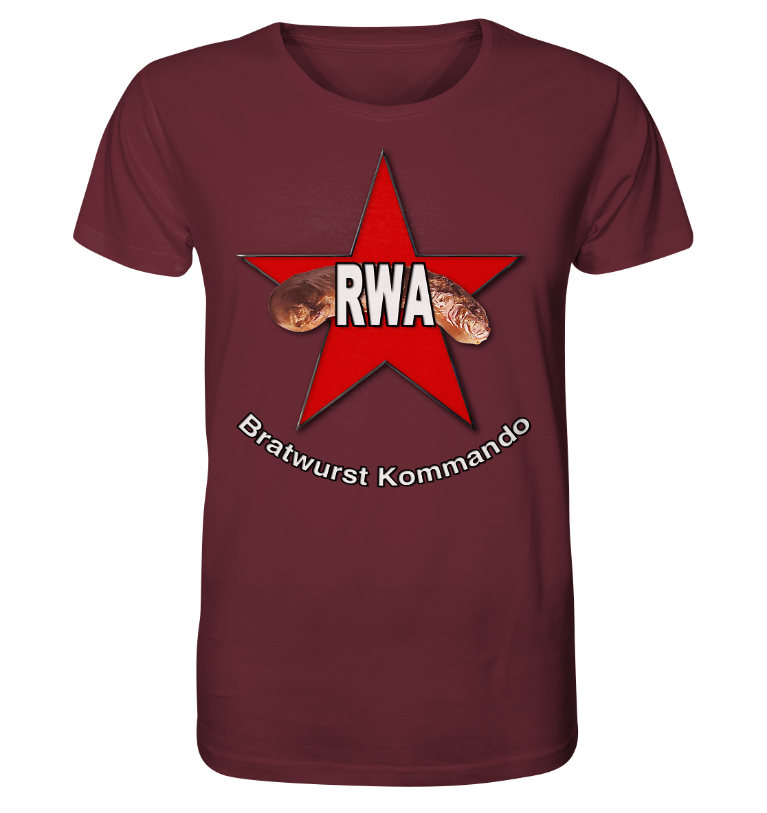 Rote Wurst Armee - Bratwurst Kommando - Organic Shirt