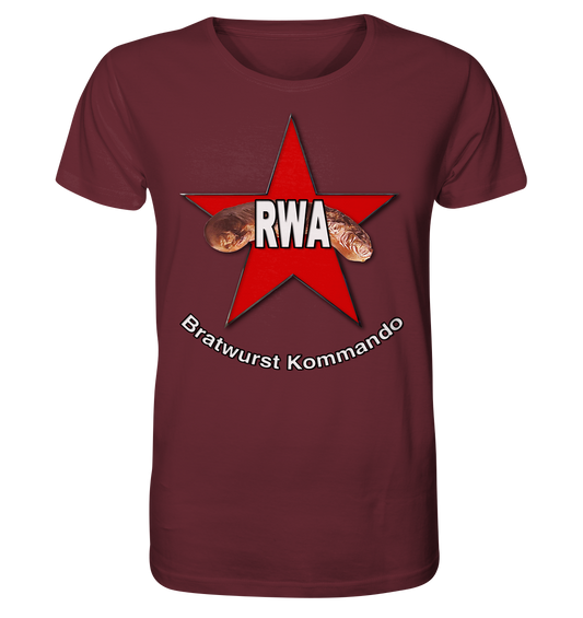 Rote Wurst Armee - Bratwurst Kommando - Organic Shirt