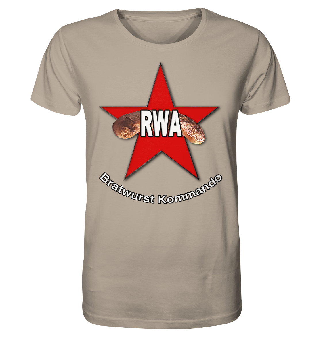 Rote Wurst Armee - Bratwurst Kommando - Organic Shirt