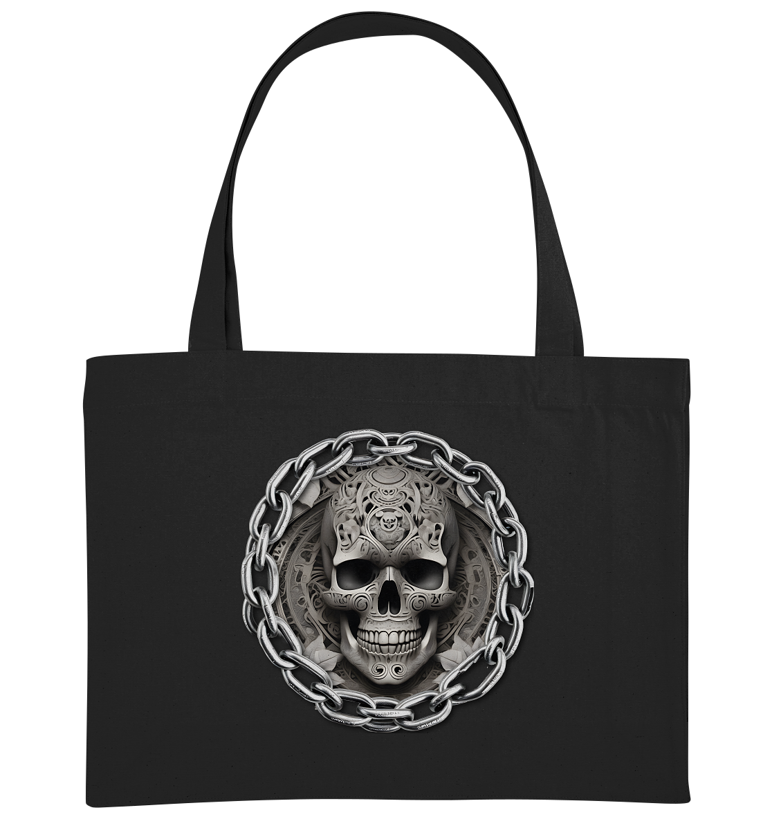 New Deathhead5 - Organic Shopping-Bag