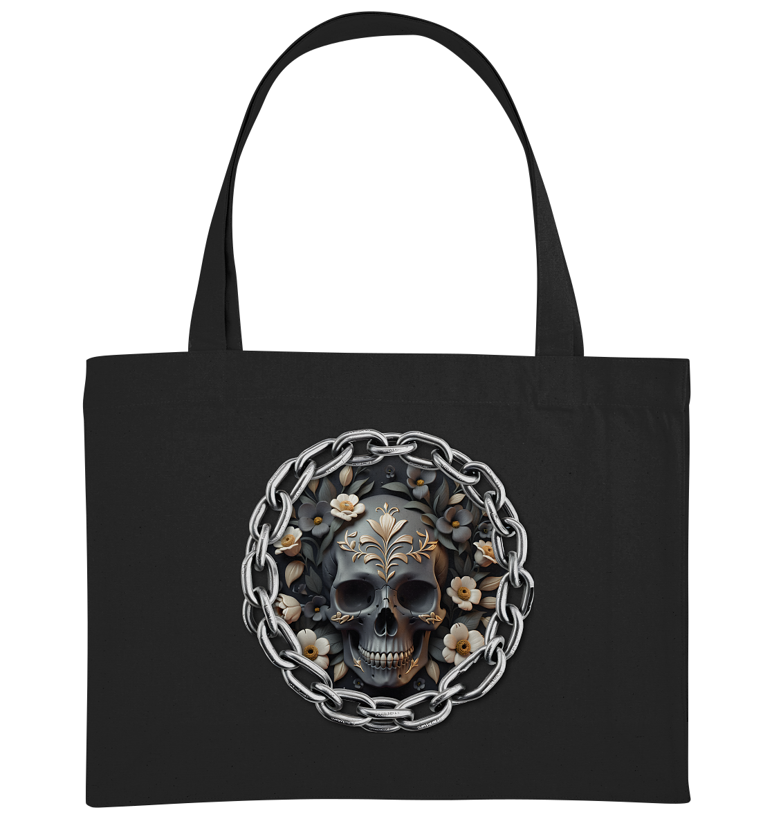 New Bones8 - Organic Shopping-Bag