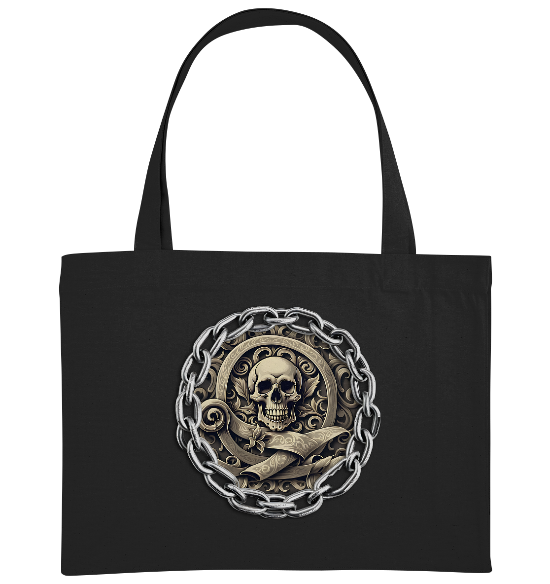 New Deathhead2 - Organic Shopping-Bag