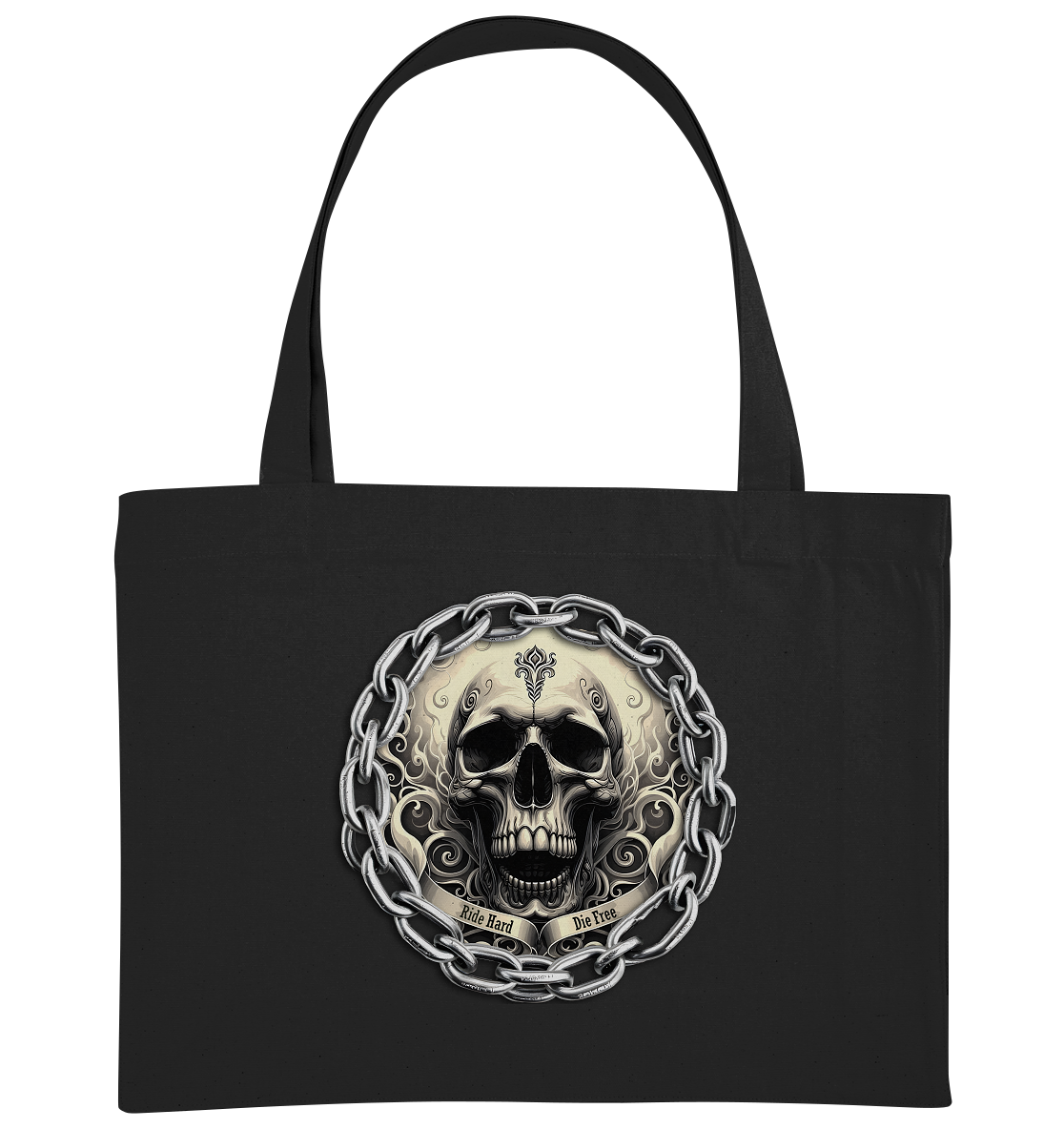 New Deathhead3 - Organic Shopping-Bag