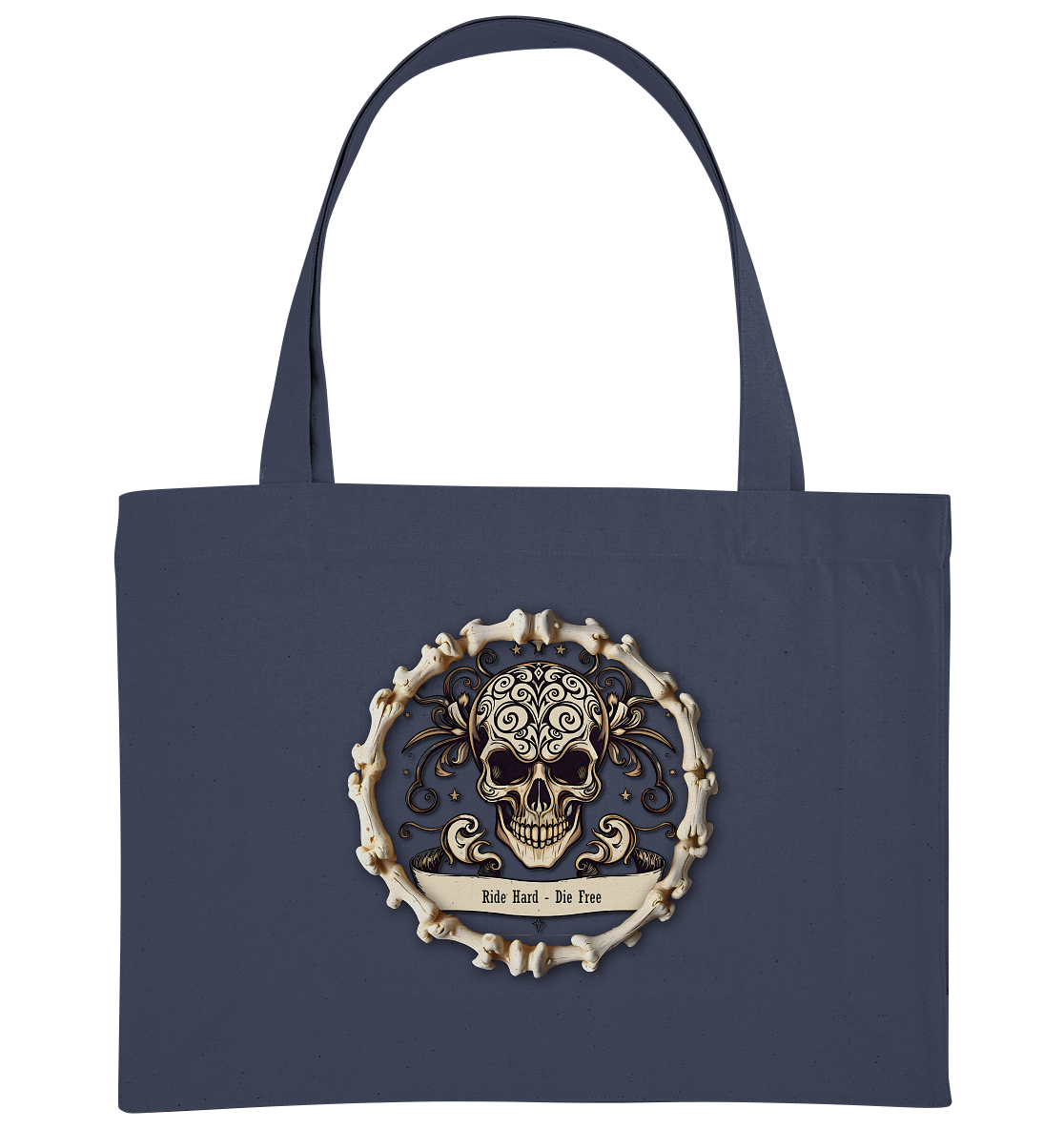 New Deathhead4 - Organic Shopping-Bag