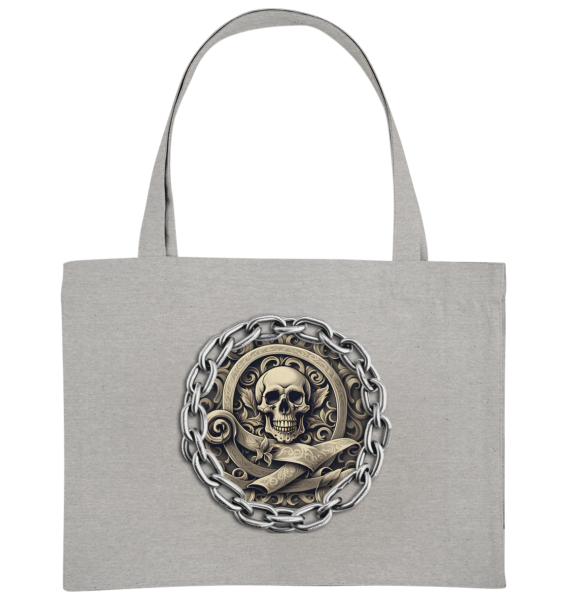 New Deathhead2 - Organic Shopping-Bag