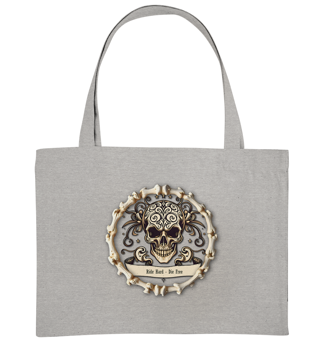 New Deathhead4 - Organic Shopping-Bag