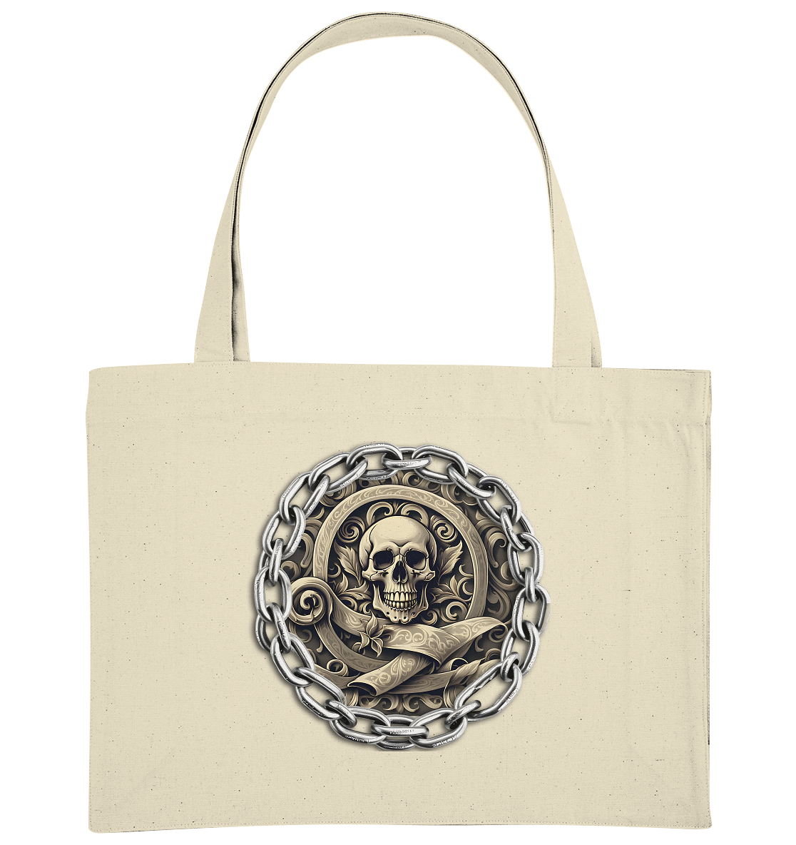 New Deathhead2 - Organic Shopping-Bag