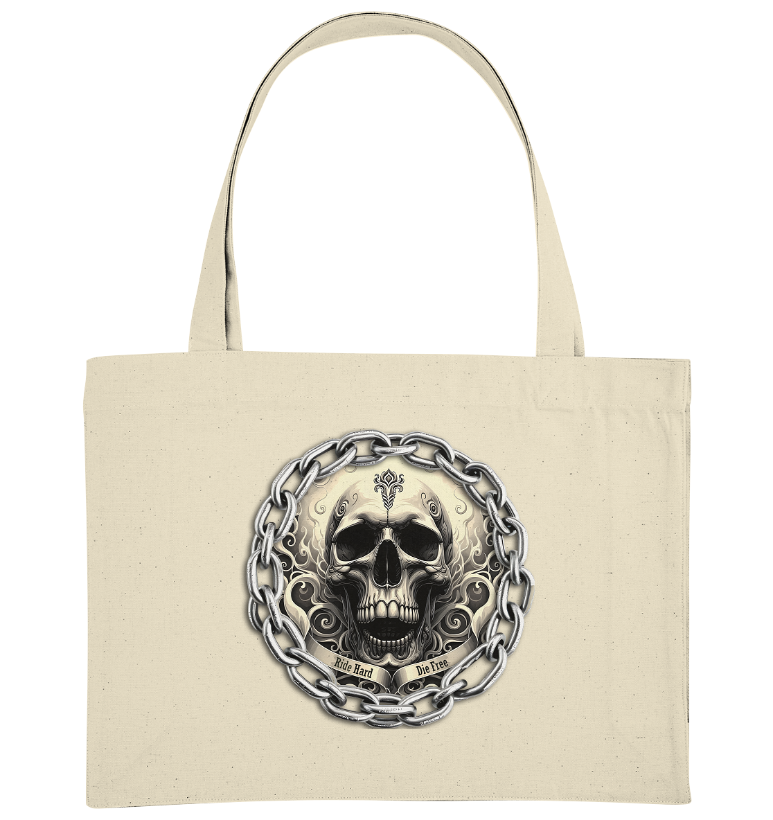 New Deathhead3 - Organic Shopping-Bag