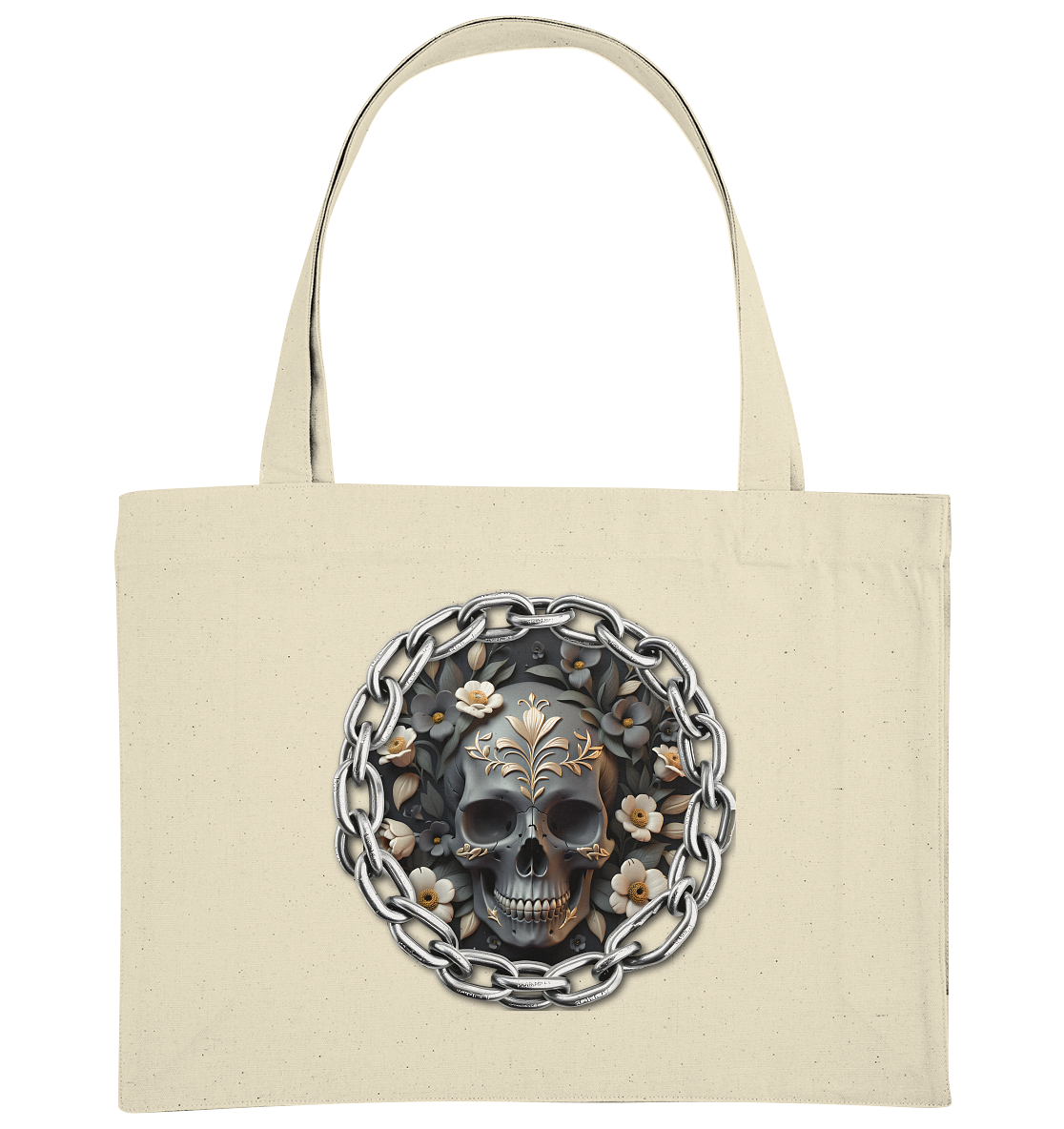 New Bones8 - Organic Shopping-Bag