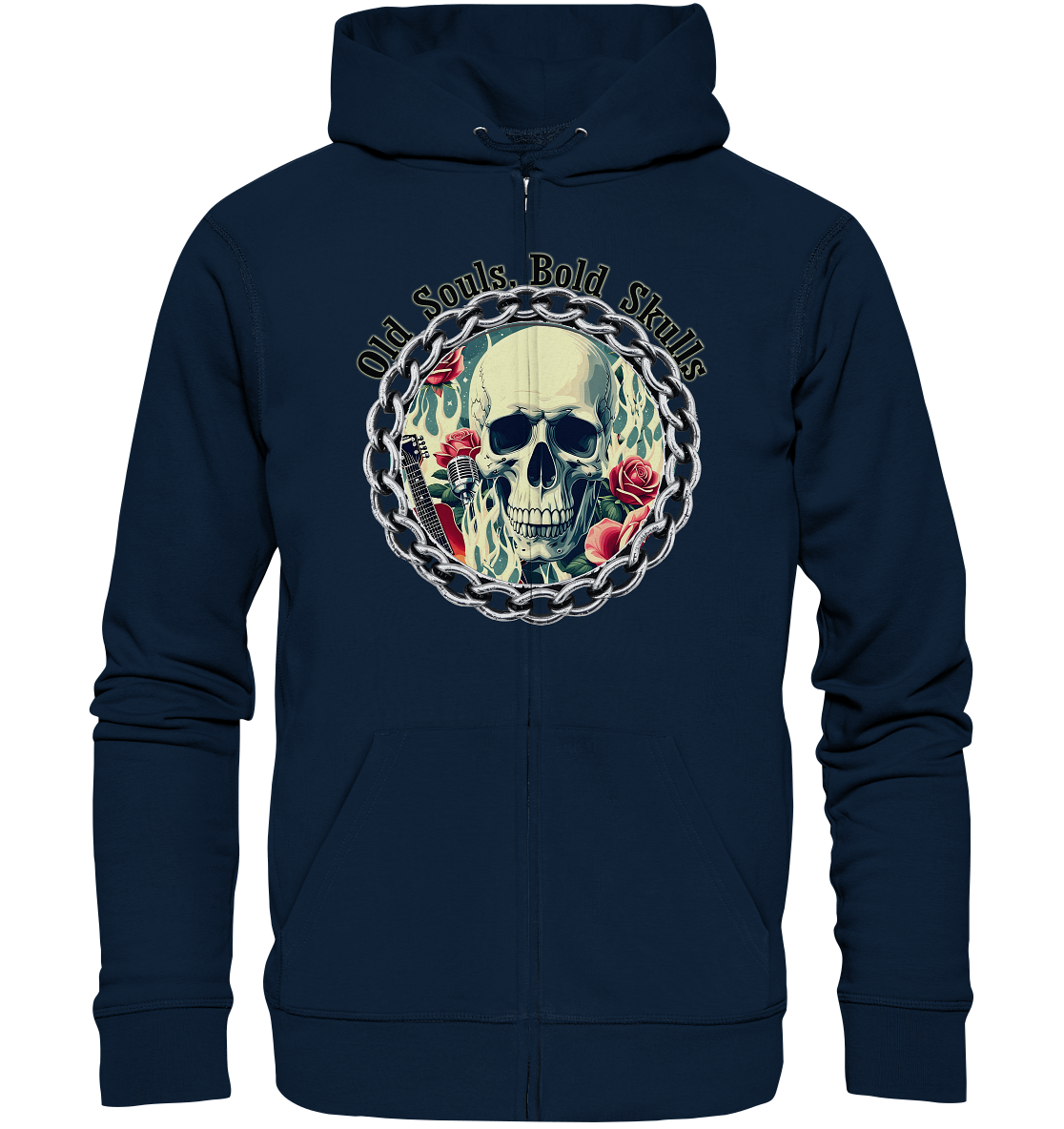 Skull2 - Organic Zipper