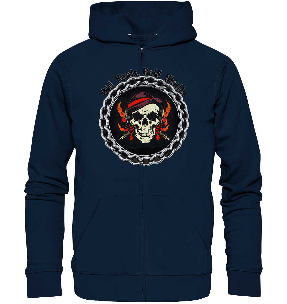 Skull7 - Organic Zipper