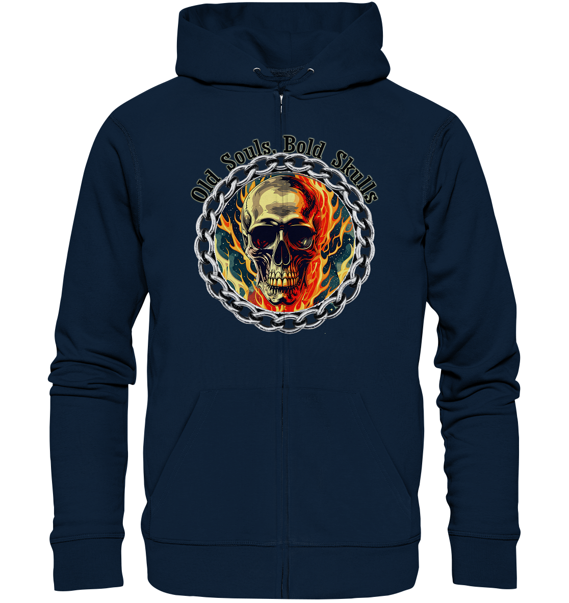 Skull3 - Organic Zipper